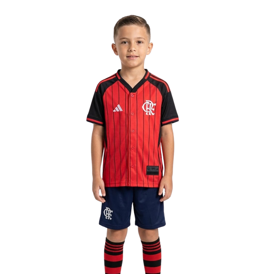 Flamengo Home Kids Kit 2025/26