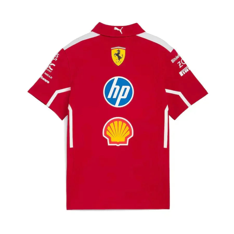 Scuderia Ferrari Team Polo Shirt 2025 - photo 3