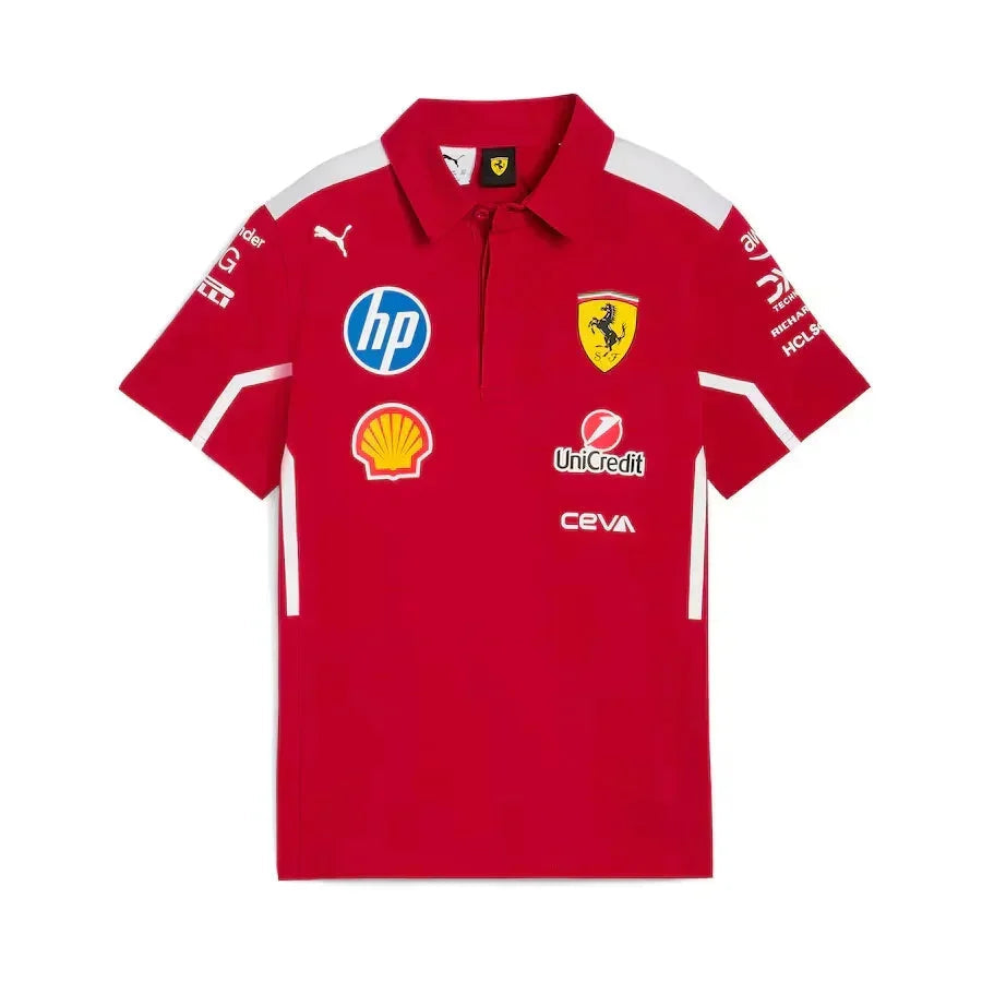 Scuderia Ferrari Team Polo Shirt 2025 - photo 2