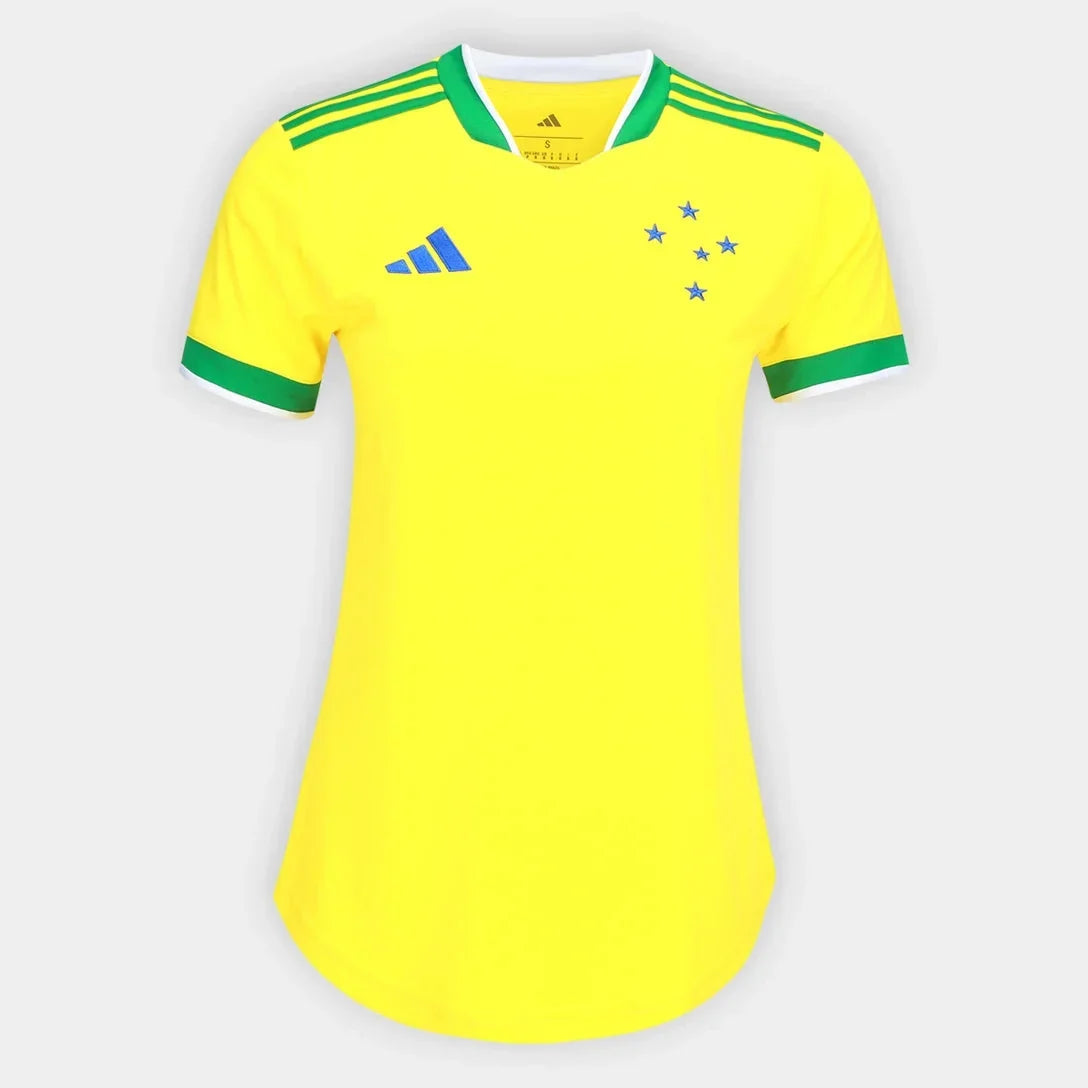 Cruzeiro Third 2026 Women's Jersey - Green and Yellow - photo 3