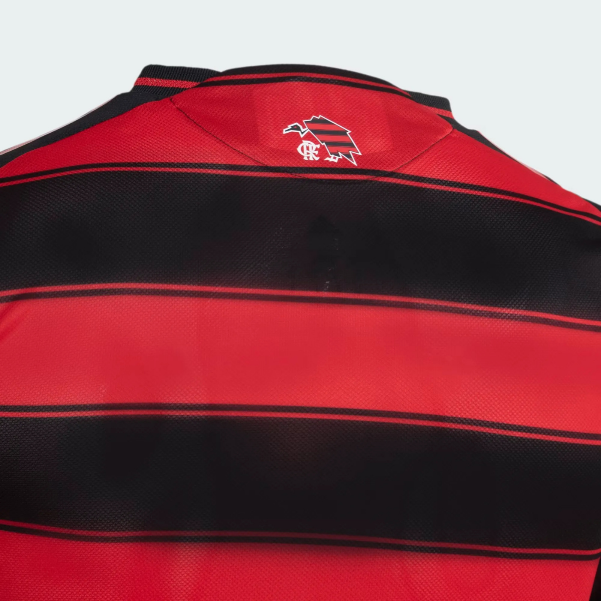 Camisa Flamengo I 25/26 Jogador - Vermelha e Preta com Listras Horizontais - foto 4