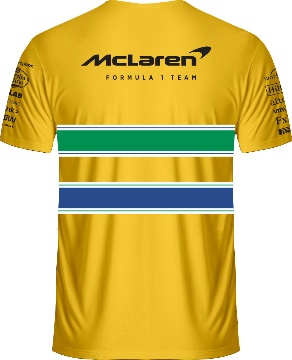Camisa McLaren Edição Especial Mônaco 2024 - foto 2