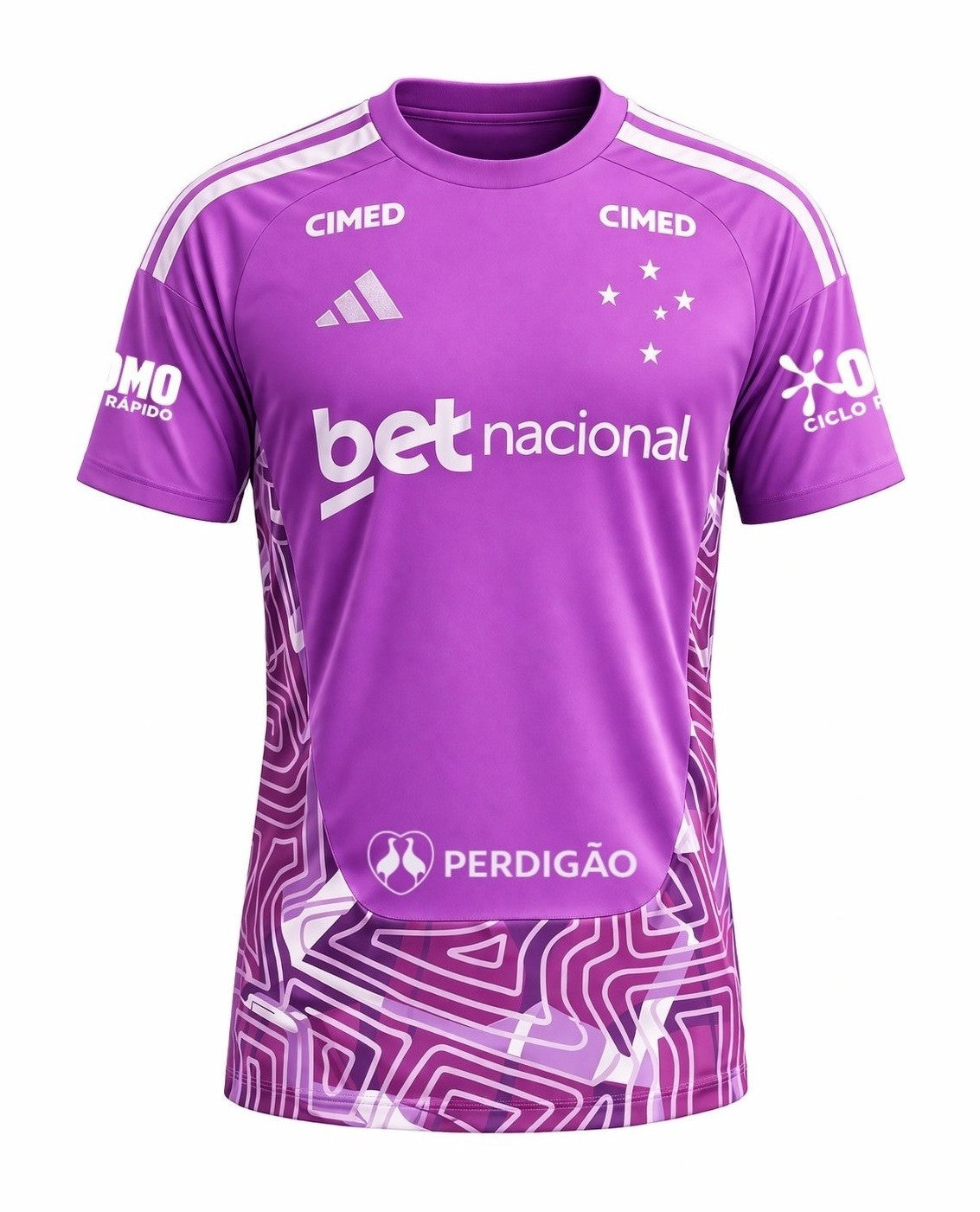 Camisa de Goleiro Cruzeiro 26/27 Torcedor - Com Patrocínio - foto 2