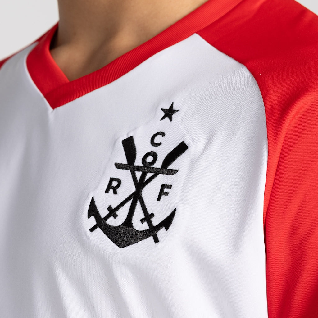 Flamengo Pre-Match 2026/27 White and Red Fan Jersey - photo 5