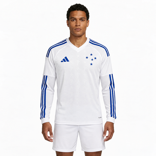 Cruzeiro Away Long Sleeve Jersey 2026/27