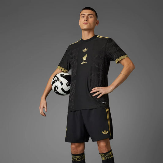 Camisa México Edição Especial Dourada 2026 Torcedor