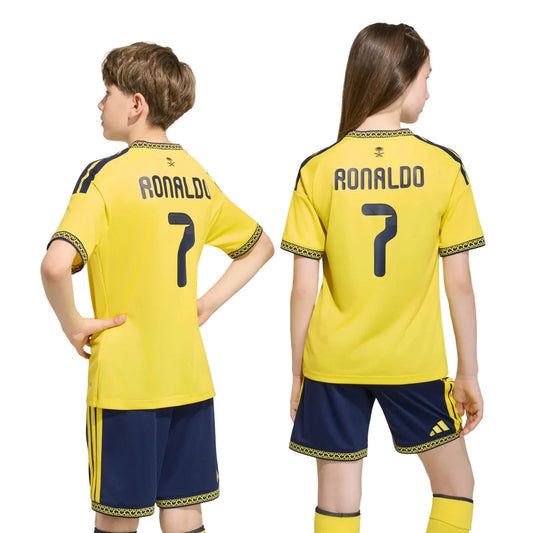 Kit Infantil Al Nassr I 26/27 - #7 Ronaldo