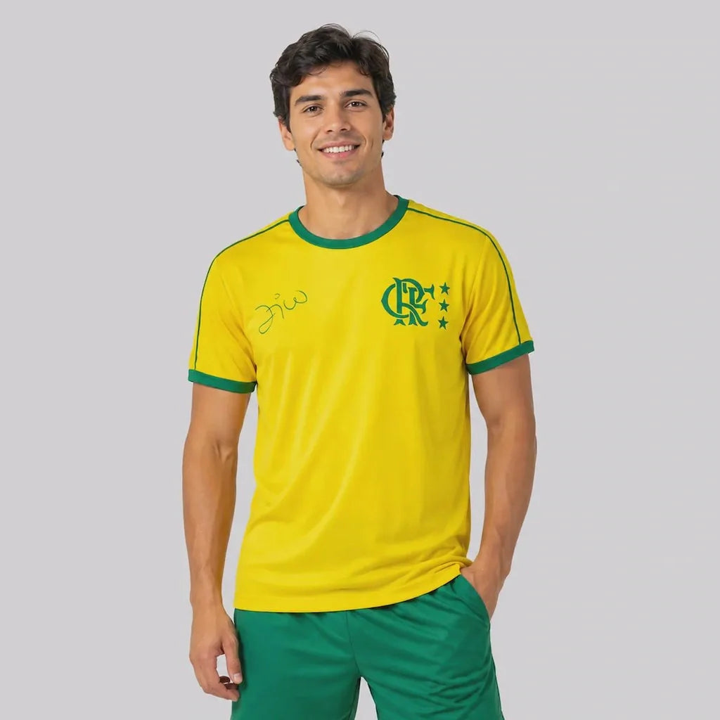 Camisa Flamengo Edição Especial 2026 Torcedor - Zico