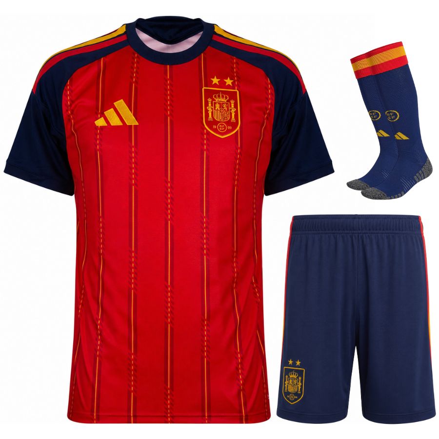 Spain Home Kids Kit 2026/27