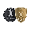 Kit Patch Libertadores + Patch Dourado (2 títulos)