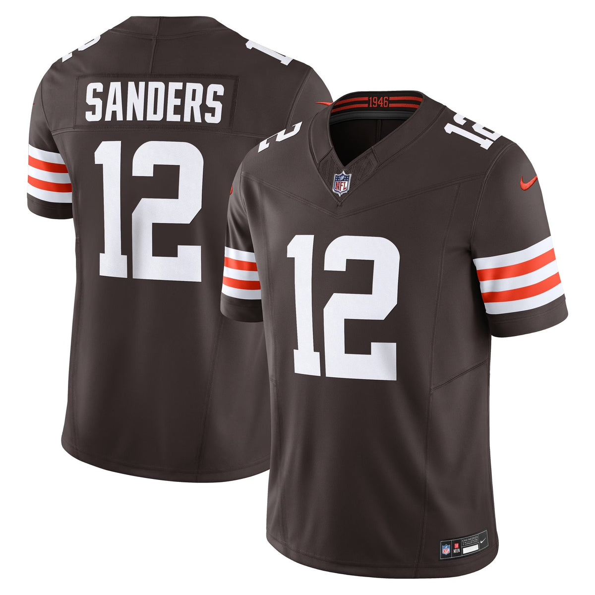 Cleveland Browns Shedeur Sanders Limited Vapor F.U.S.E. Jersey Brown