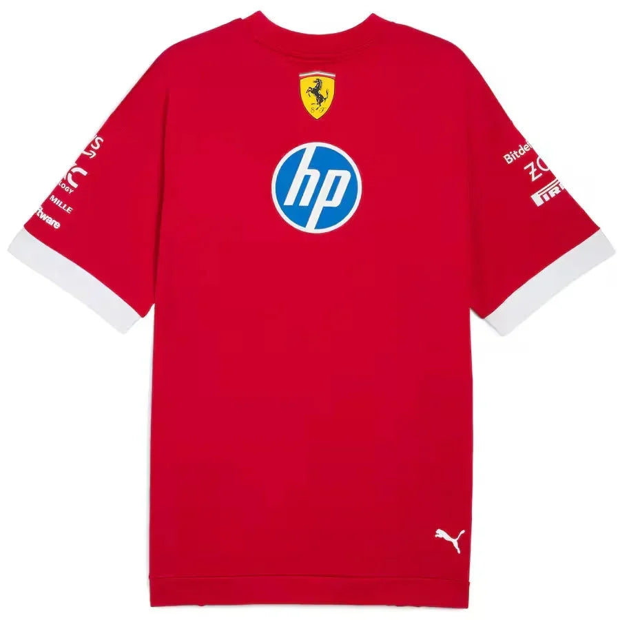 Camiseta Scuderia Ferrari Team Set Up 2025 - foto 3