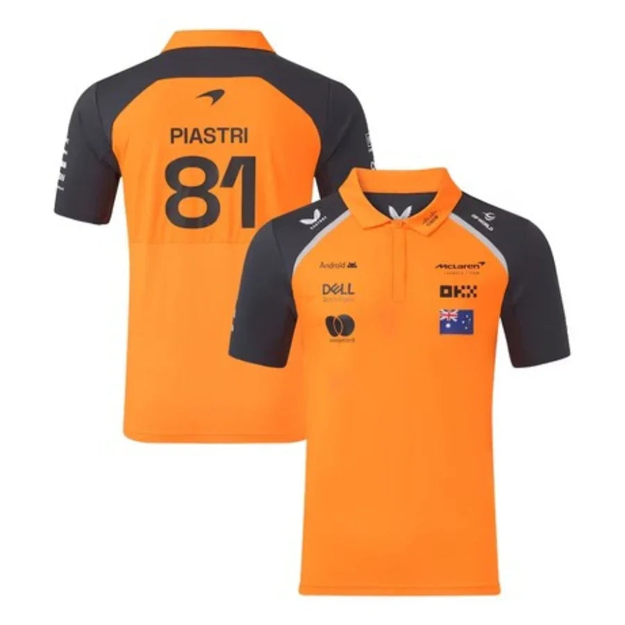McLaren Piastri 81 2025 Team Set Up Wear Polo