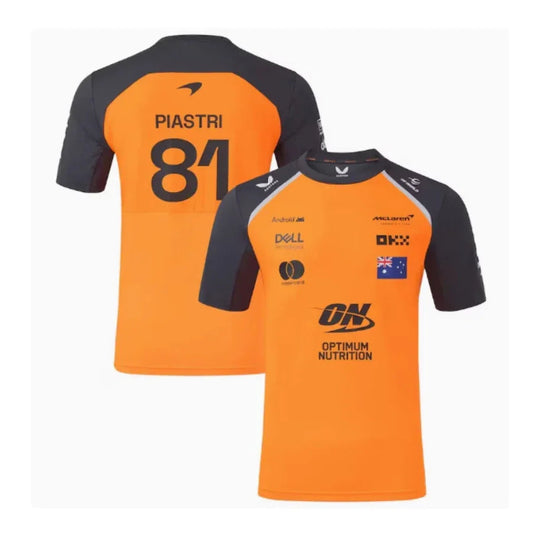 McLaren Piastri 81 2025 Team Set Up T-Shirt