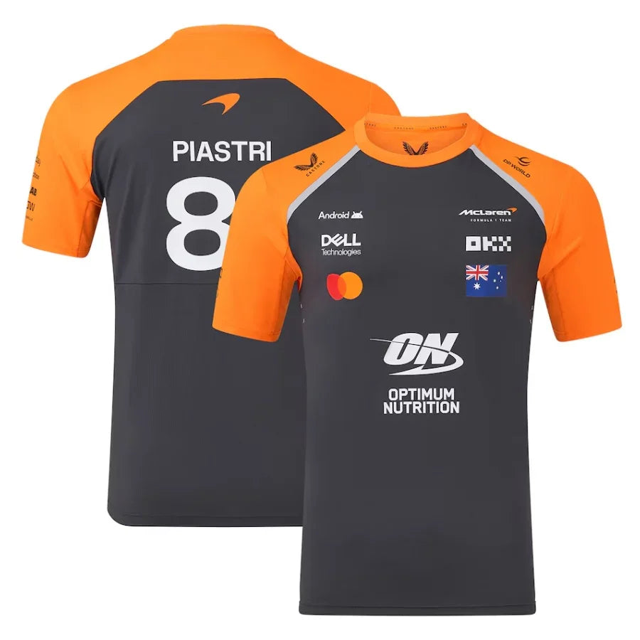 McLaren Piastri 81 2025 Team Set Up T-Shirt - photo 2