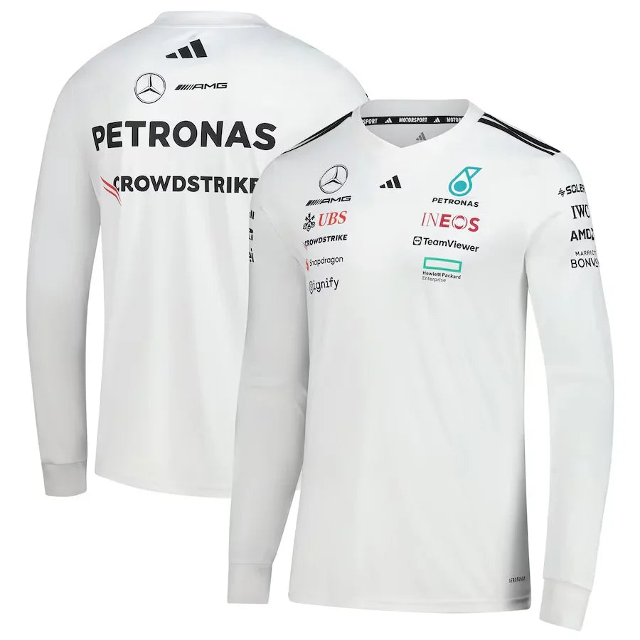 Mercedes-AMG Long Sleeve Jersey - White