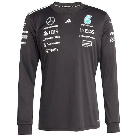 Mercedes-AMG Long Sleeve Jersey - Black