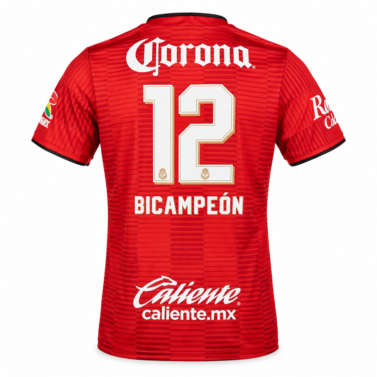 Toluca Home 2025/26 Back-to-Back Champions #12 Fan Jersey - photo 3