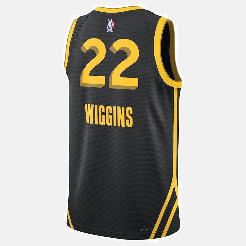 Golden State Warriors Jersey 2023/24 - Wiggins 22 Black - photo 3