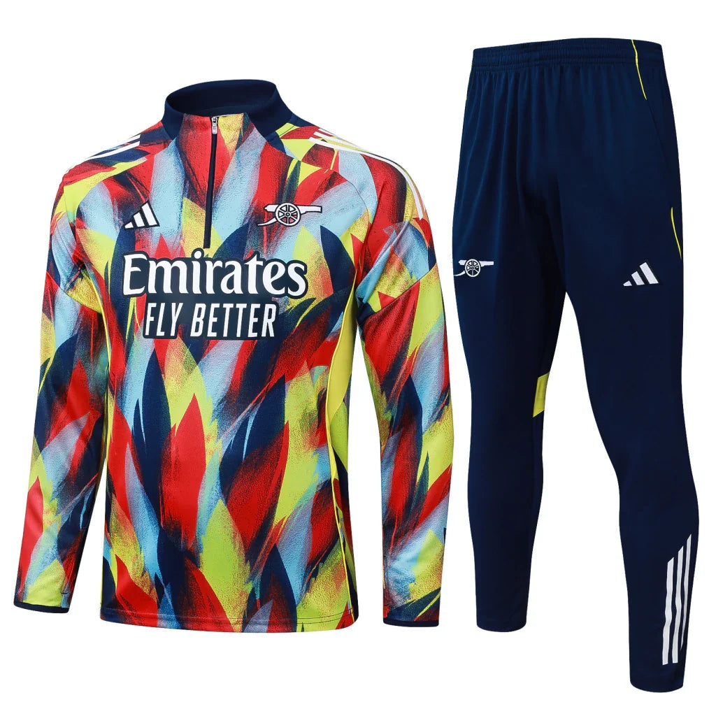 Arsenal 2025/26 Half-Zip Tracksuit