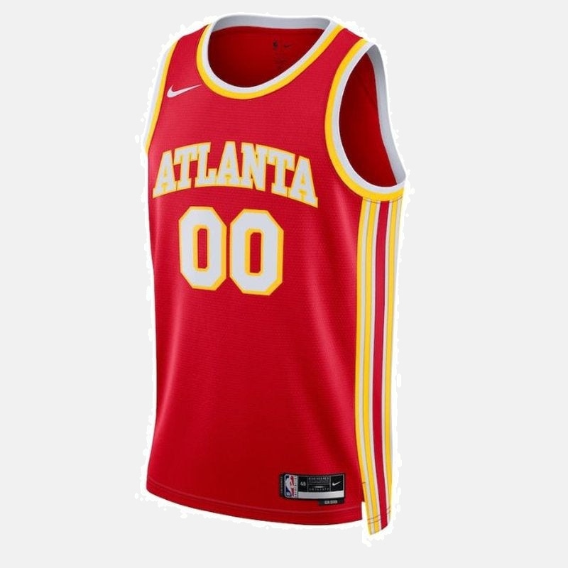 Atlanta Hawks 2023 Jersey - Custom 00 Red - photo 2