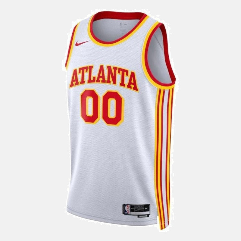 Atlanta Hawks 2023 Jersey - Custom 00 White - photo 2
