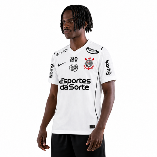 Corinthians Home 2026/27 Player Version Jersey Sponsor