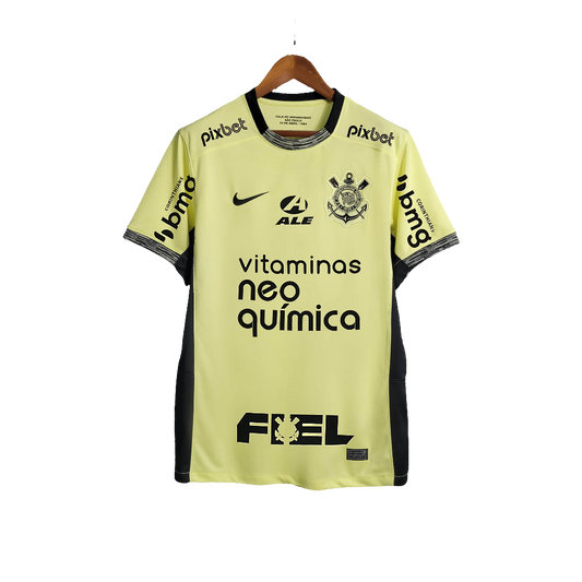 Camisa Corinthians III 25/26 Torcedor - Amarelo-Limão
