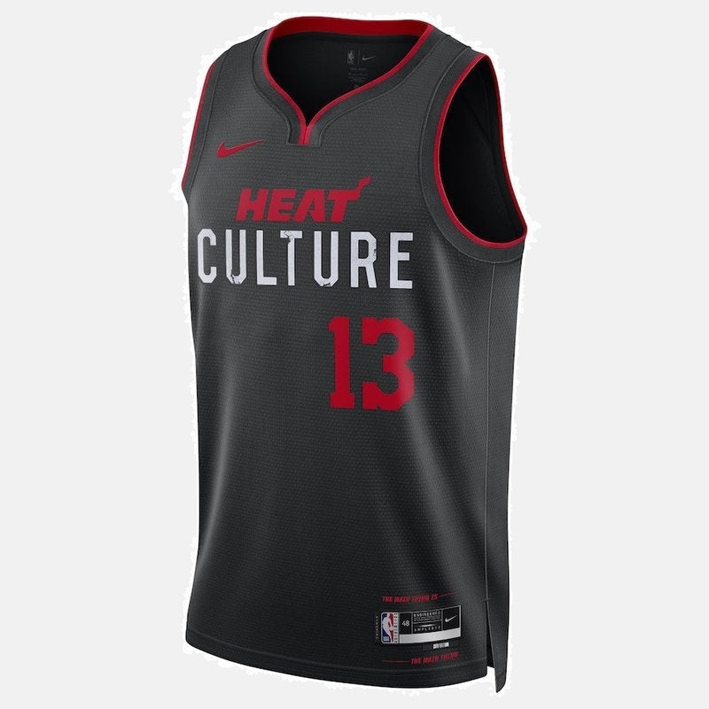 Miami Heat Jersey 2023/24 - Adebayo 13 Black - photo 2