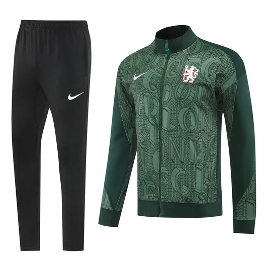 Chelsea 2025/26 Green Jacket Tracksuit