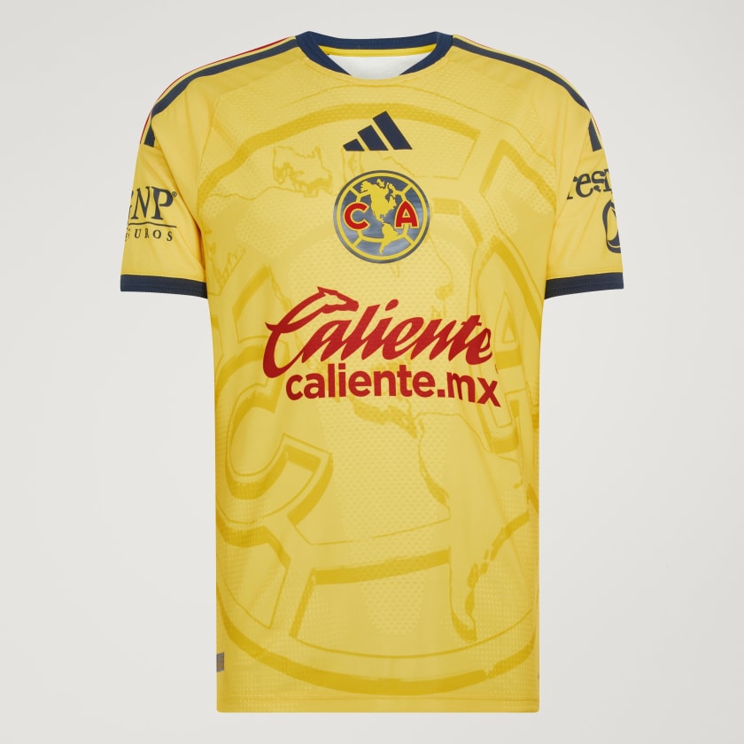 Club América Home Jersey 2026/27 Player Version - Yellow Navy Collar