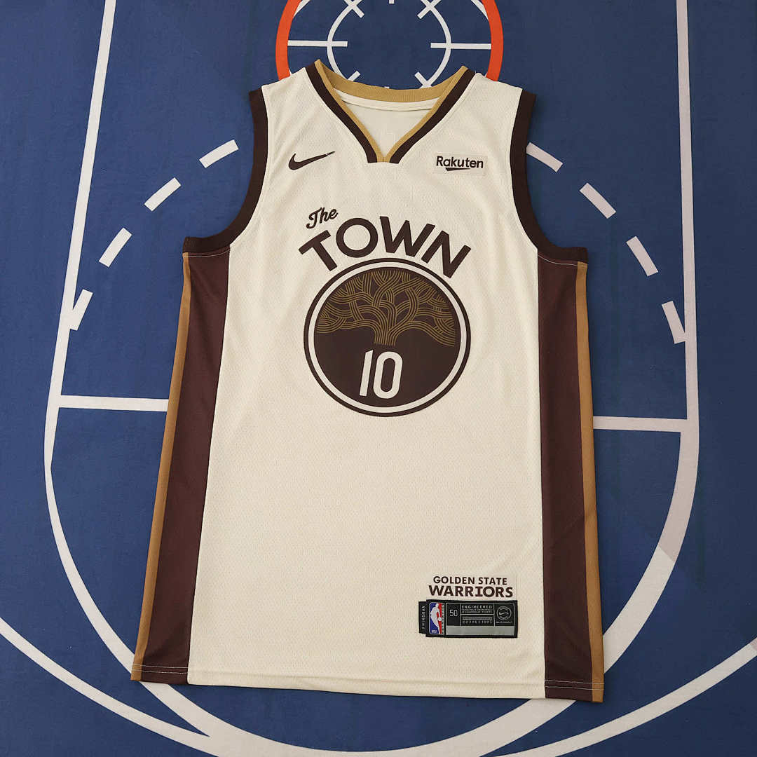 Golden State Warriors Jersey 2025/26 - Butler 10 Cream
