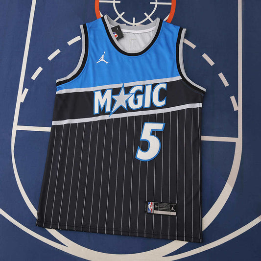 Orlando Magic Jersey 2025/26 - Banchero 5 Black Blue