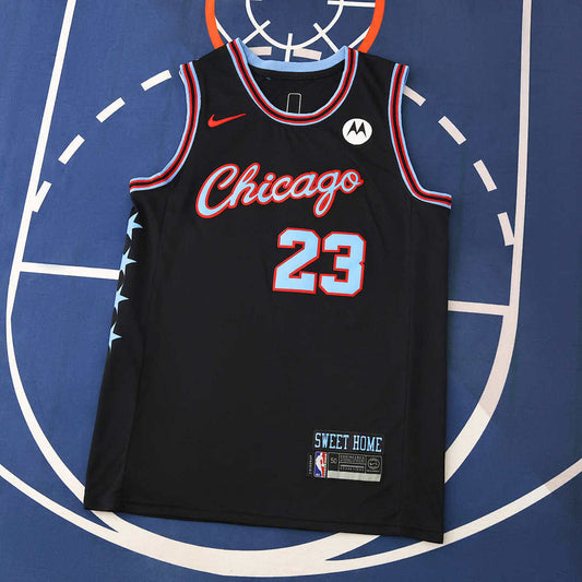 Chicago Bulls Jersey 2025/26 - Number 23 Black