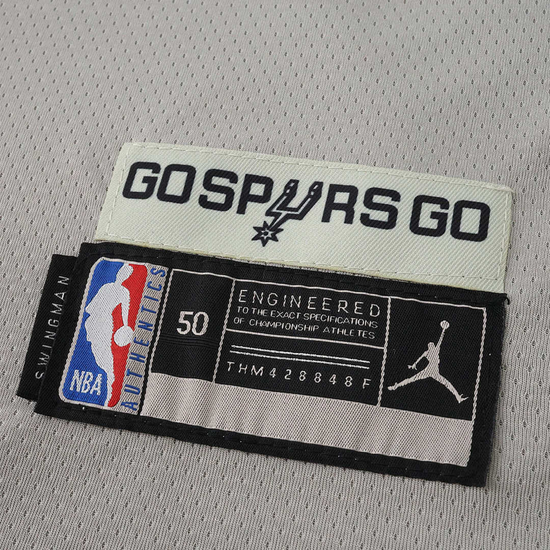 San Antonio Spurs Jersey 2025/26 - Wembanyama 1 Grey - photo 4