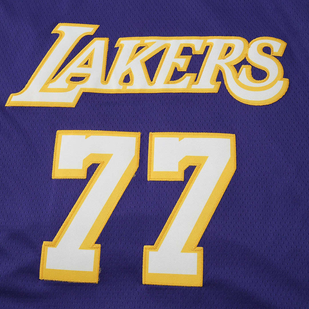 Los Angeles Lakers Jersey 2025/26 - Doncic 77 Purple - photo 3