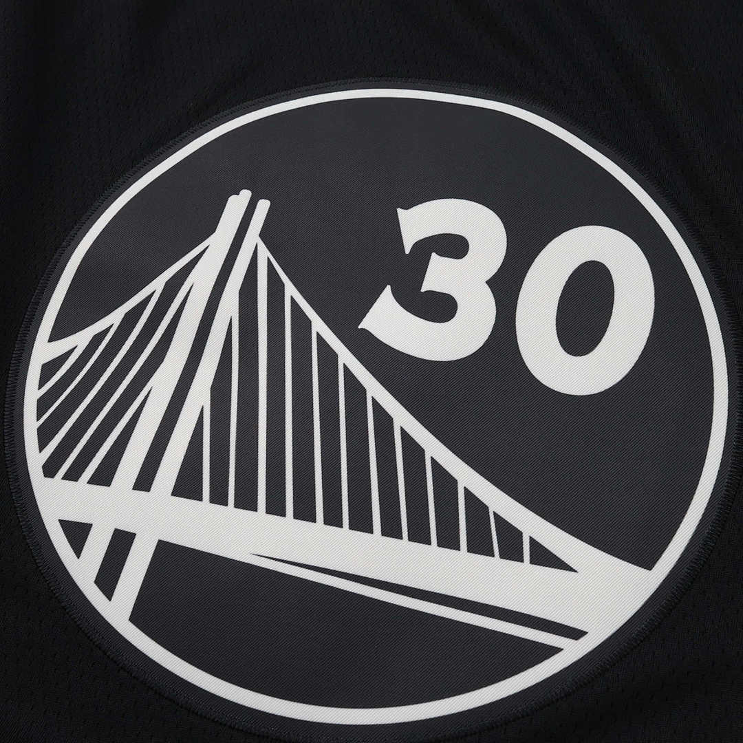 Golden State Warriors T-Shirt 2025/26 - Curry 30 Black - photo 3