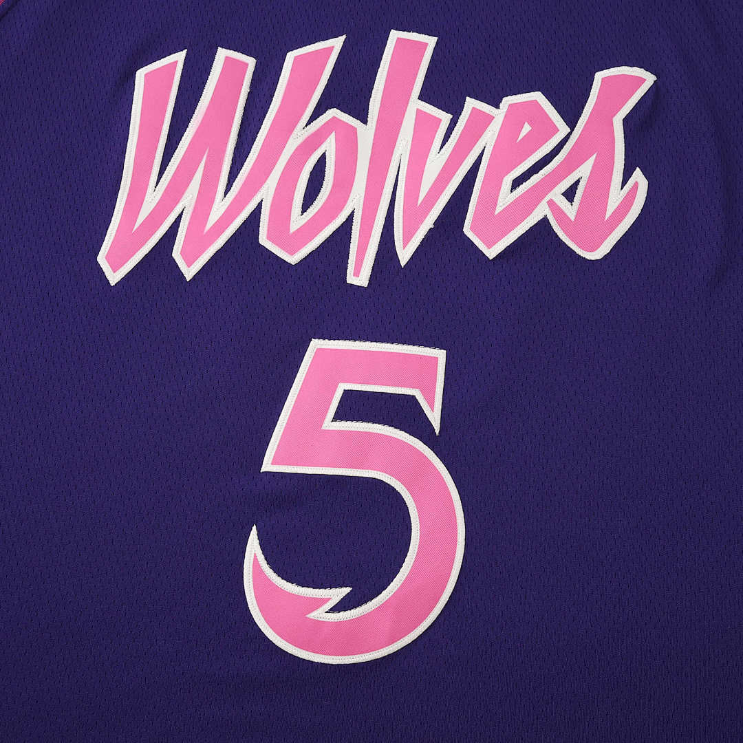 Minnesota Timberwolves Jersey 2025/26 - Edwards 5 Purple Pink - photo 4