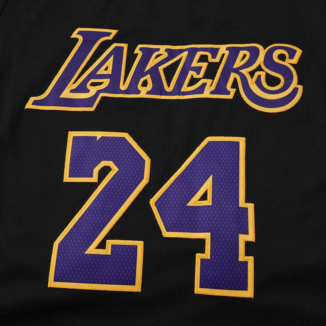 Los Angeles Lakers T-Shirt 2025/26 - Bryant 24 Black - photo 4