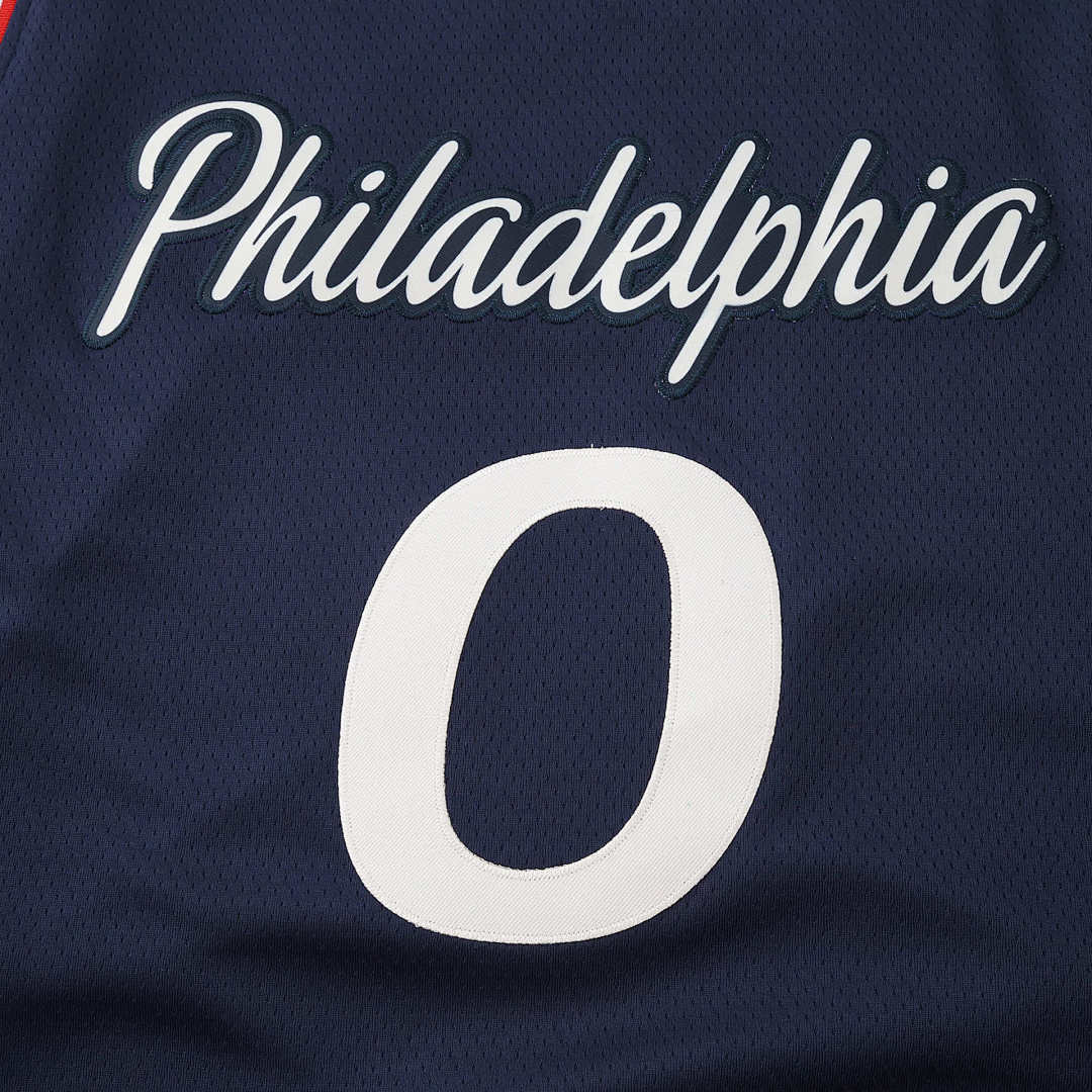 Philadelphia 76ers Jersey 2025/26 - Maxey 0 Navy - photo 3