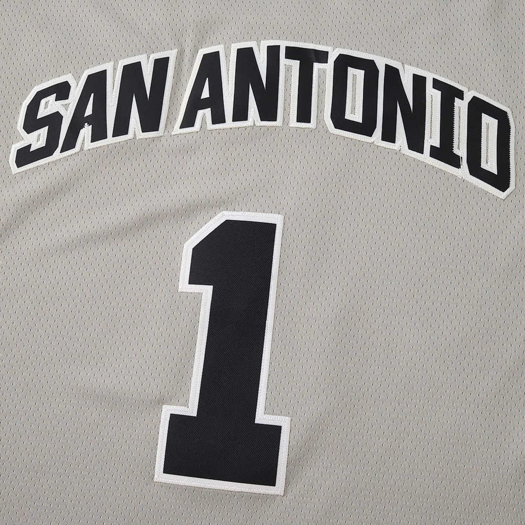 San Antonio Spurs Jersey 2025/26 - Wembanyama 1 Grey - photo 5