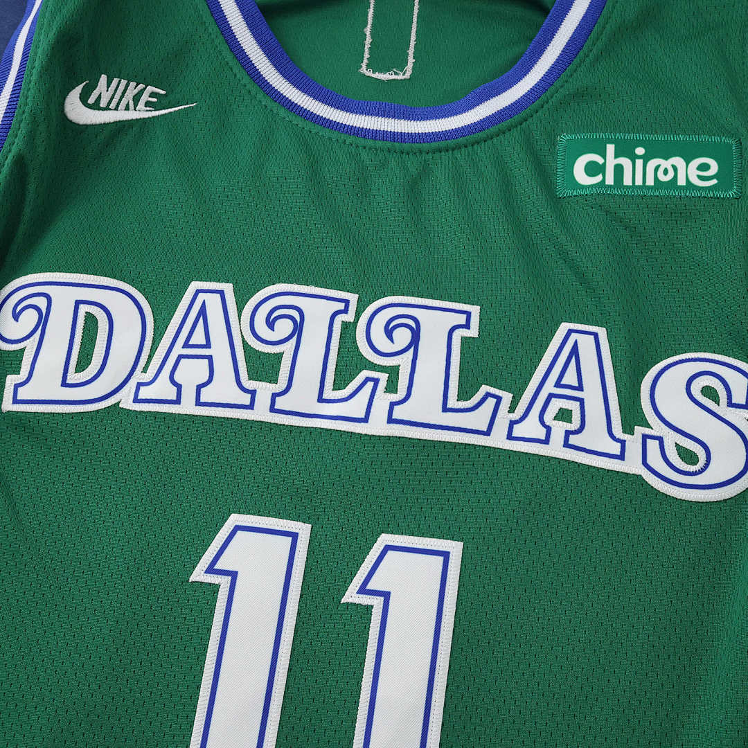 Dallas Mavericks Jersey 2025/26 - Irving 11 Green Patch - photo 3