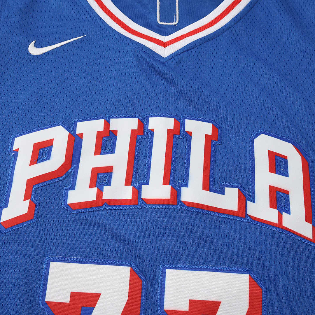Philadelphia 76ers Jersey 2025/26 - Edgecombe 77 Blue - photo 4