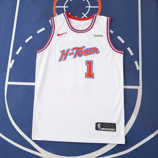 Regata Houston Rockets 25/26 - Thompson 1 Branca