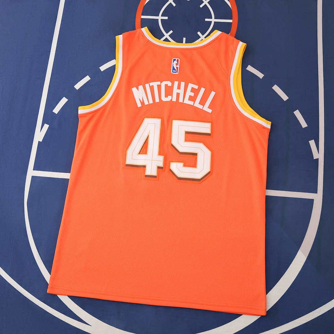 Cleveland Cavaliers Jersey 2025/26 - Mitchell 45 Orange - photo 2