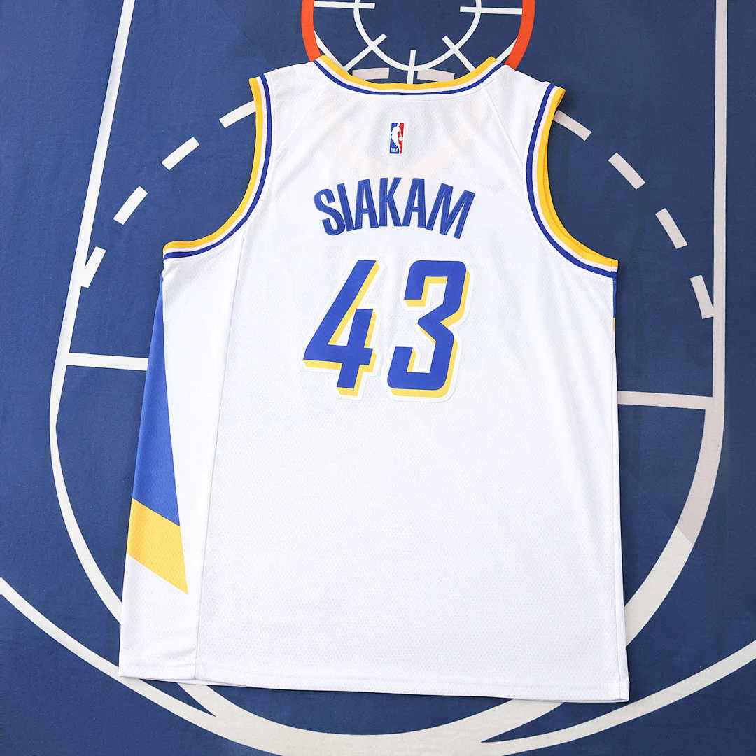 Indiana Pacers Jersey 2025/26 - Siakam 43 White - photo 2