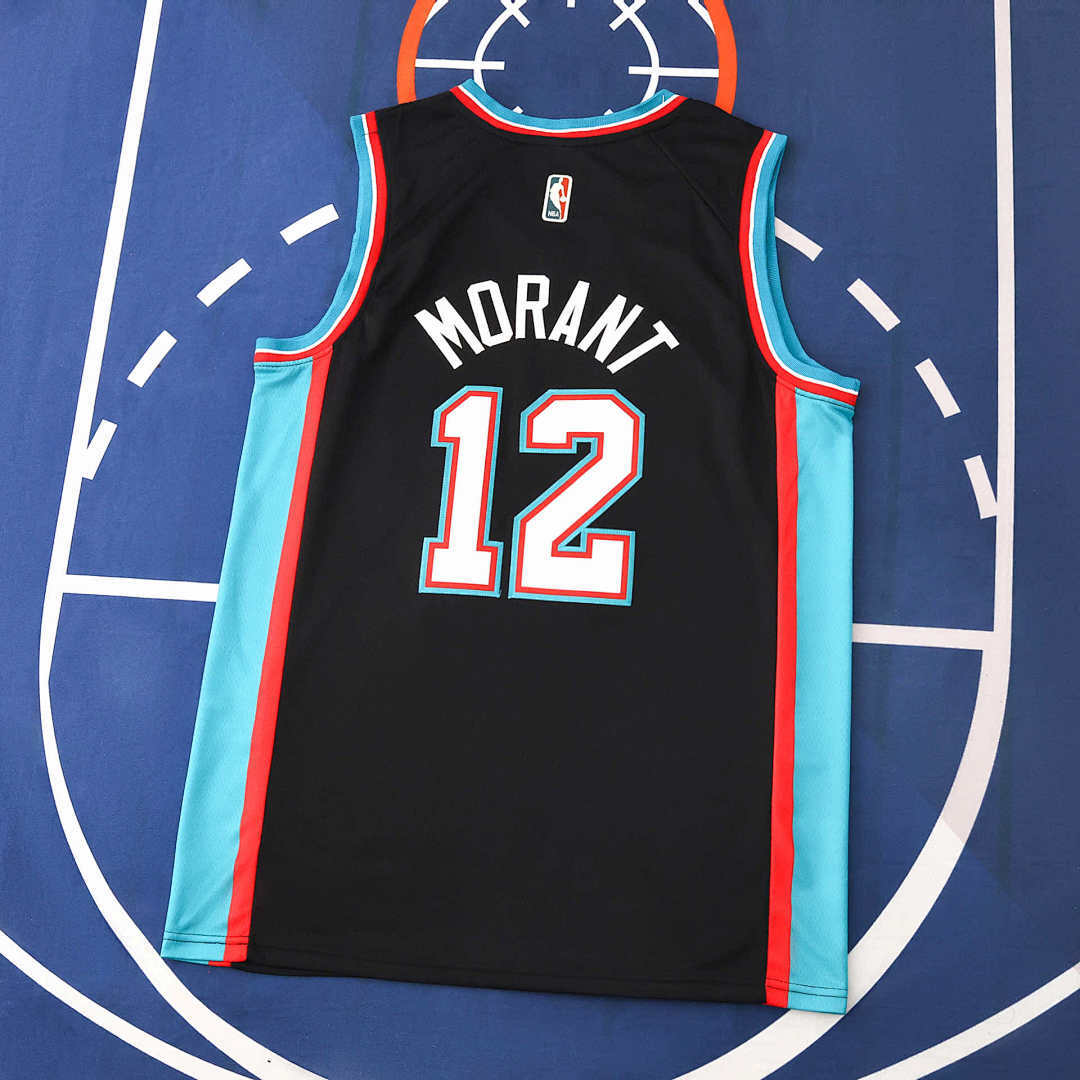 Memphis Grizzlies Jersey 2025/26 - Morant 12 Black - photo 2