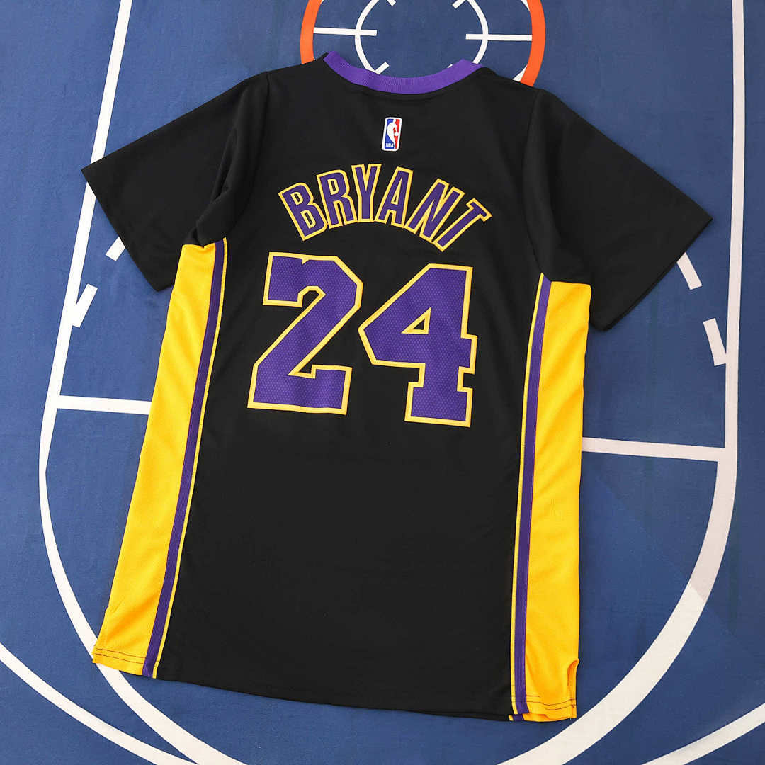 Los Angeles Lakers T-Shirt 2025/26 - Bryant 24 Black - photo 2