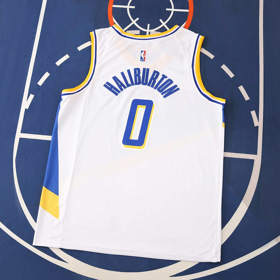 Indiana Pacers Jersey 2025/26 - Haliburton 0 White - photo 2
