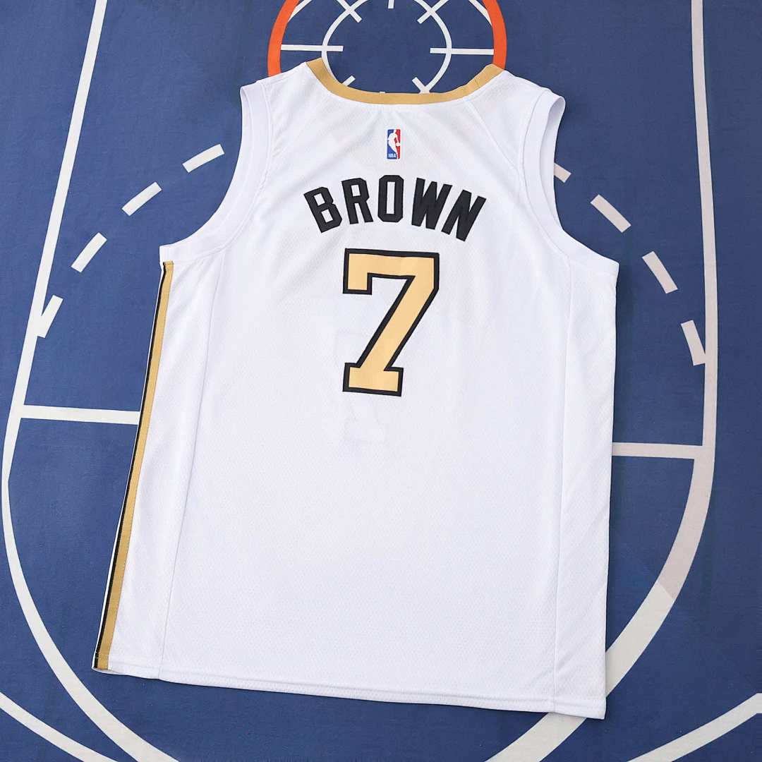 Boston Celtics Jersey 2025/26 - Brown 7 White - photo 2